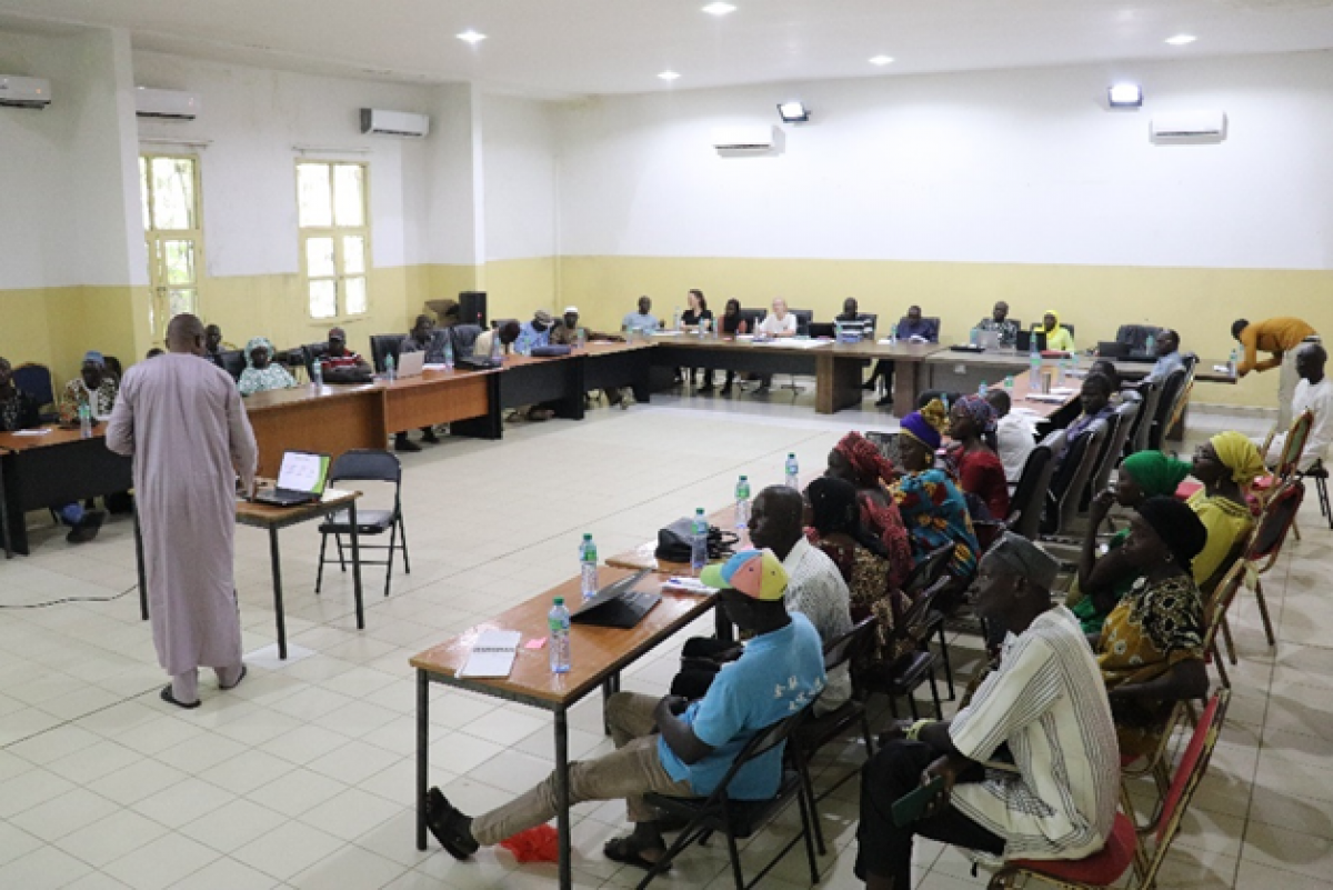 Les participants en salle de travail &copy; Aboubakrine DIOUF, ISRA / UNIVAL-2023